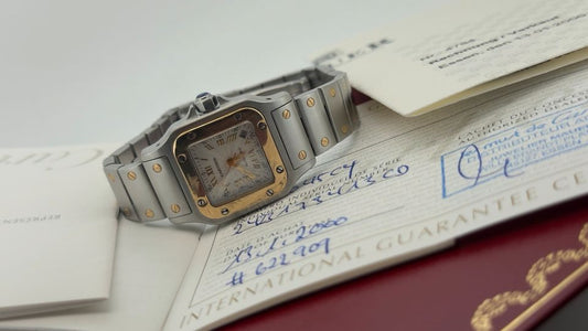 Cartier Santos Galbée Automatik Ref. 2423 | Full Set